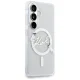 Чехол Karl Lagerfeld IML KC Script MagSafe для Samsung Galaxy S26, прозрачный
