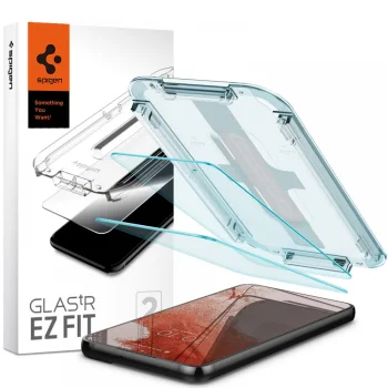 Защитное стекло Spigen Glas.tR EZ Fit для Samsung Galaxy S22 (2 шт.)