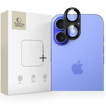 Tech-Protect Camfull Fit+ kameras aizsargs iPhone 17 - Melns | Camera Cover Black