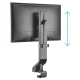 Maclean MC-853 Desk Monitor Mount, 17\"-32\", 8kg, Black
