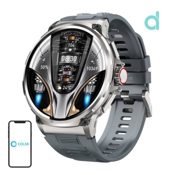 Умные часы Colmi V69 Серебристые 1.85-дюймовый Дисплей