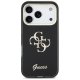 Guess IML 4G Script Metal vāciņš iPhone 17 Pro – melns | Phone Case Cover