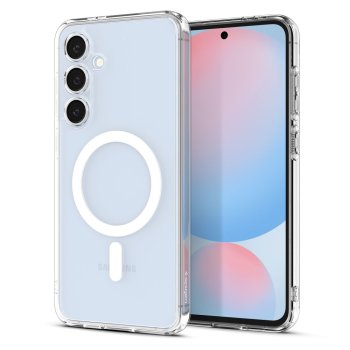 Samsung Galaxy S24 FE ( SM-S721B/DS ) Spigen Ultra Hybrid Mag Magsafe Case Cover, White | Telefona Vāciņš Maciņš...