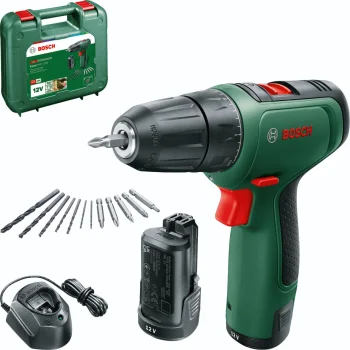 Аккумуляторная дрель-шуруповерт Bosch EasyDrill 1200, 12V, 2x1.5 А·ч