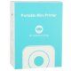 Portable Mini Stickers Label Photo Printer, Blue