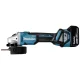 Akumulatora leņķa slīpmašīna Makita DGA511RTJ 18V 125 mm ar 2x 5.0 Ah akumulatoriem un koferi