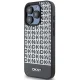 DKNY для iPhone 15 Pro Max чехол Leather Printed Pattern MagSafe, черный