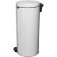 Мусорное ведро с педалью Brabantia NewIcon 30 л, белое