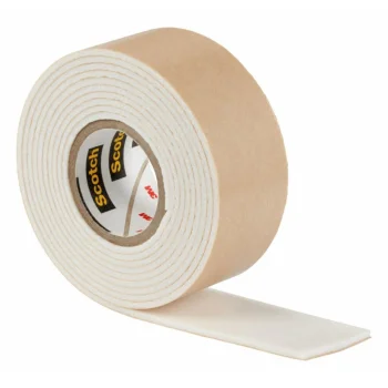 3M Scotch-FIX divpusējā montāžas lente spoguļiem, 19 mm x 1.5 m, balta