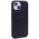 Чехол Audi для iPhone 15 Plus / 14 Plus GT Synthetic Leather, черный