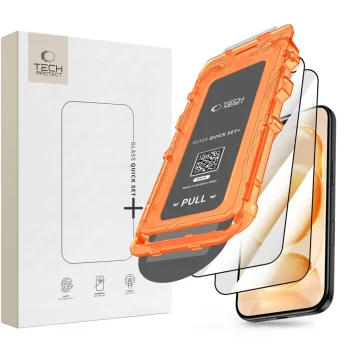Защитное стекло Tech-Protect Quick Set+ для iPhone 18 Pro / 17 Pro, 2 шт.