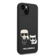 Чехол Karl Lagerfeld KLHMP14MSSKCK Liquid Silicone для iPhone 14 Plus, Черный