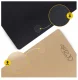 4FIZJO Cork Yoga and Exercise Mat 4 mm, Brown/Black