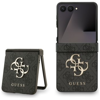 Guess Big 4G Logo Classic Logo vāciņš Samsung Galaxy Z Flip7 Black