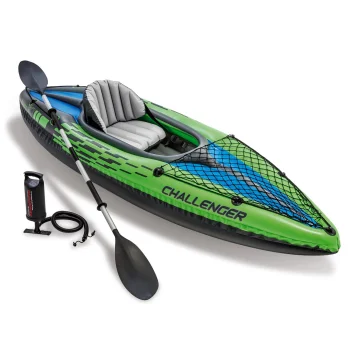 Intex Challenger K1 Inflatable Kayak 274 x 76 x 33 cm, Green