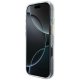 Guess IML Gradient Script Metal MagSafe Phone Case Cover iPhone 17 - White