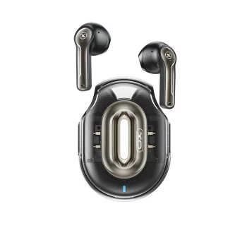 Беспроводные наушники XO X43 TWS Bluetooth 5.4 с кейсом, черные