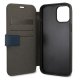 Apple iPhone 12 Pro Max 6.7\" US Polo Embroidery Collection Book Case Cover (USFLBKP12LPUGFLNV), Navy