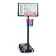 Neo-Sport NS-280 brīvi stāvošs basketbola grozs, 150-210 cm