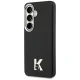 Karl Lagerfeld K Metal Logo MagSafe vāciņš priekš Samsung Galaxy S26, melns