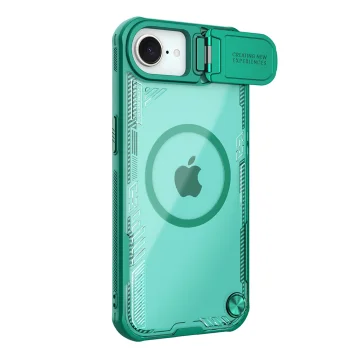 Nillkin Iceblade Prop Magnetic vāciņš iPhone 16e / 17e, zaļš