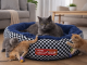 Soft Fluffy Dog Bed for Small and Medium Dogs Comfortable Round Calming Pet Bed