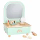LULILO mini children\'s dressing table with LED mirror, mint