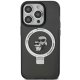 Karl Lagerfeld iPhone 13 / 13 Pro Case Ring Stand Karl&Choupette MagSafe, Black