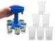 Alcohol Drink Dispenser, Liquor Pourer + 6 Shot Glasses