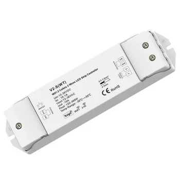 V2-S(WT) Смарт LED Контроллер 12-36V 10A Tuya Wi-Fi Push-Dim