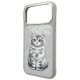 Чехол Nimmy Lucky Fashion Cat MagSafe для iPhone 17 Pro - Серый