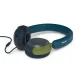 Детские наушники Philips TAK2000CT/00, синие/зеленые