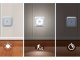 Self-adhesive motion sensor night light for staircase LED under-cabinet