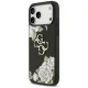 Guess Grained Roses & Big 4G Logo maciņš iPhone 17 Pro Max - melns | Phone Case Cover