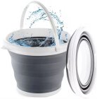 5L Collapsible Foldable Silicone Bucket with Handle