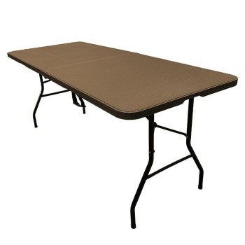 Складной стол для кейтеринга 180 см, Kоричневый