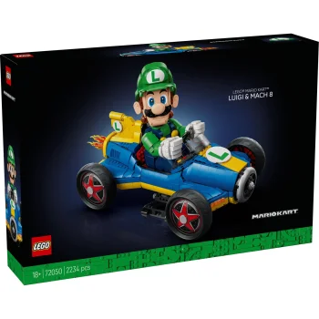Конструктор LEGO Super Mario 72050 Mario Kart: Luigi & Turboflitzer