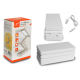 LTC LED Desk Lamp Rechargeable & Foldable, Touch Control with 3 Color Modes, 3000mAh, White