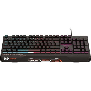 Rebeltec SHARK spēļu tastatūra, melna