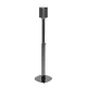 Grīdas statīvs skaļrunim Maclean MC-940 priekš Sonos One un One SL, 738-1182 mm, melns