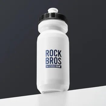 Велосипедная бутылка Rockbros 600 мл, белая