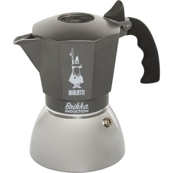 Bialetti Brikka Induction espresso kafijas automāts 4 tasītēm Antracīta
