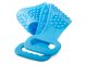 Bath Sponge Shower Body Legs Massager Silicone Brush, Green