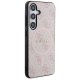 Guess 4G Collection Leather Metal Logo MagSafe Case for Samsung Galaxy S24, Pink