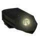 LED headlamp with rechargeable battery, USB-C charging, motion sensor