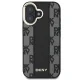 DKNY iPhone 16 Plus vāciņš Checkered Pattern MagSafe, melns