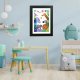 Foto rāmis bildēm un bērnu zīmējumiem, A4 formāts, Melns | Photo Frame