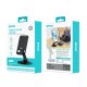 Desk Phone Stand BWOO ZJ132, 360 Rotating and Adjustable Holder, black