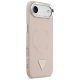 Чехол Guess Triangle Logo MagSafe для iPhone Air, Розовый