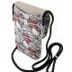 Сумка Hello Kitty Leather Tags Graffiti Cord, бежевая